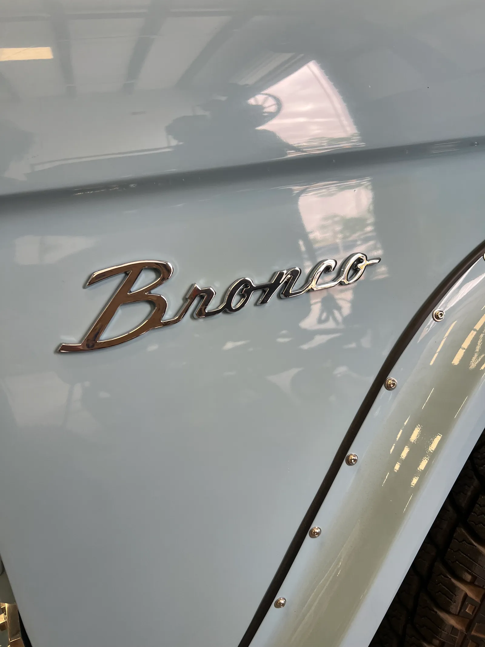 1973 Ford Bronco custom build at Shane's Garage — exterior photo 2
