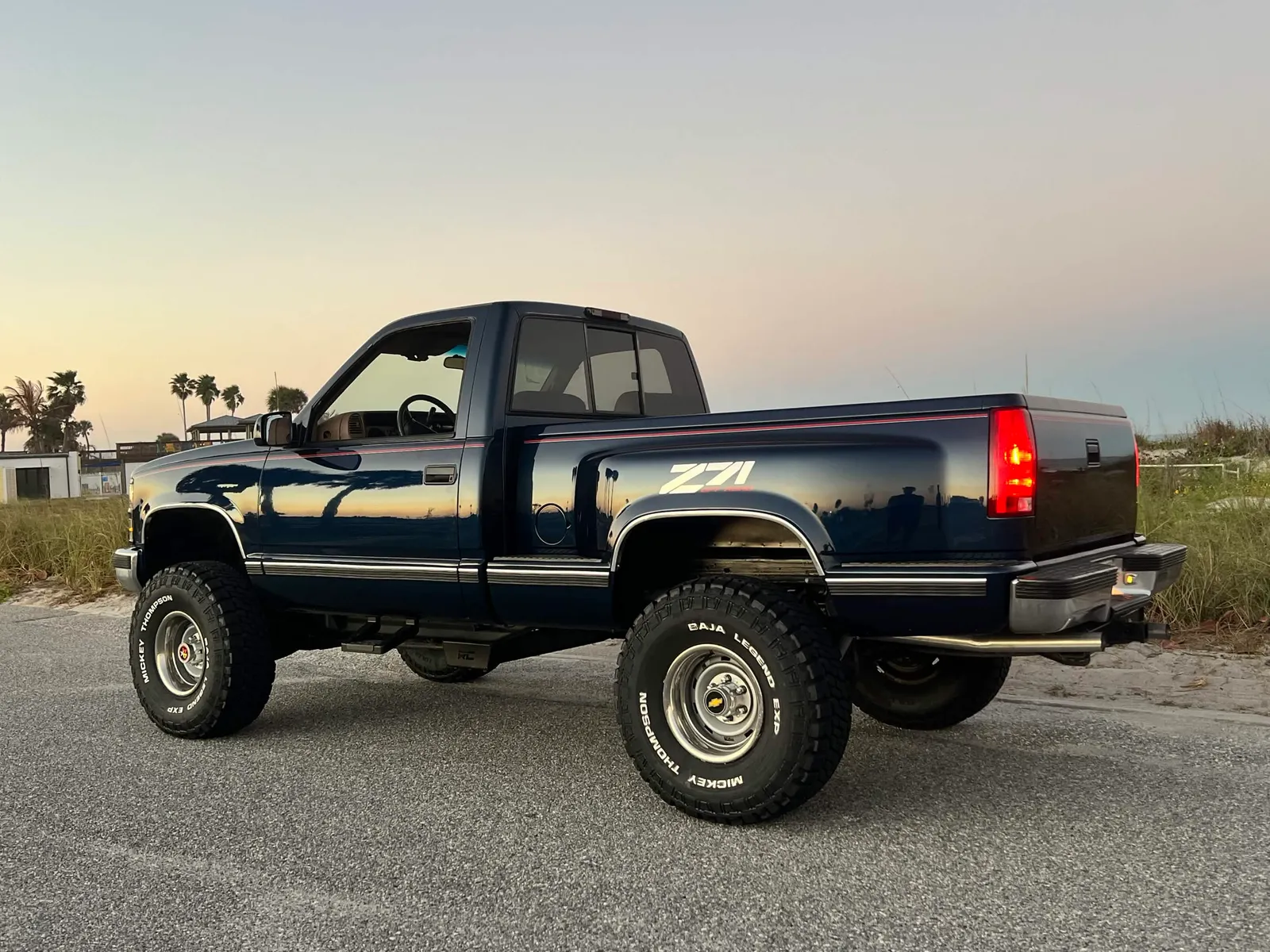 1995 Chevrolet K1500 Silverado Indigo Blue Lifted 4x4, photo 5